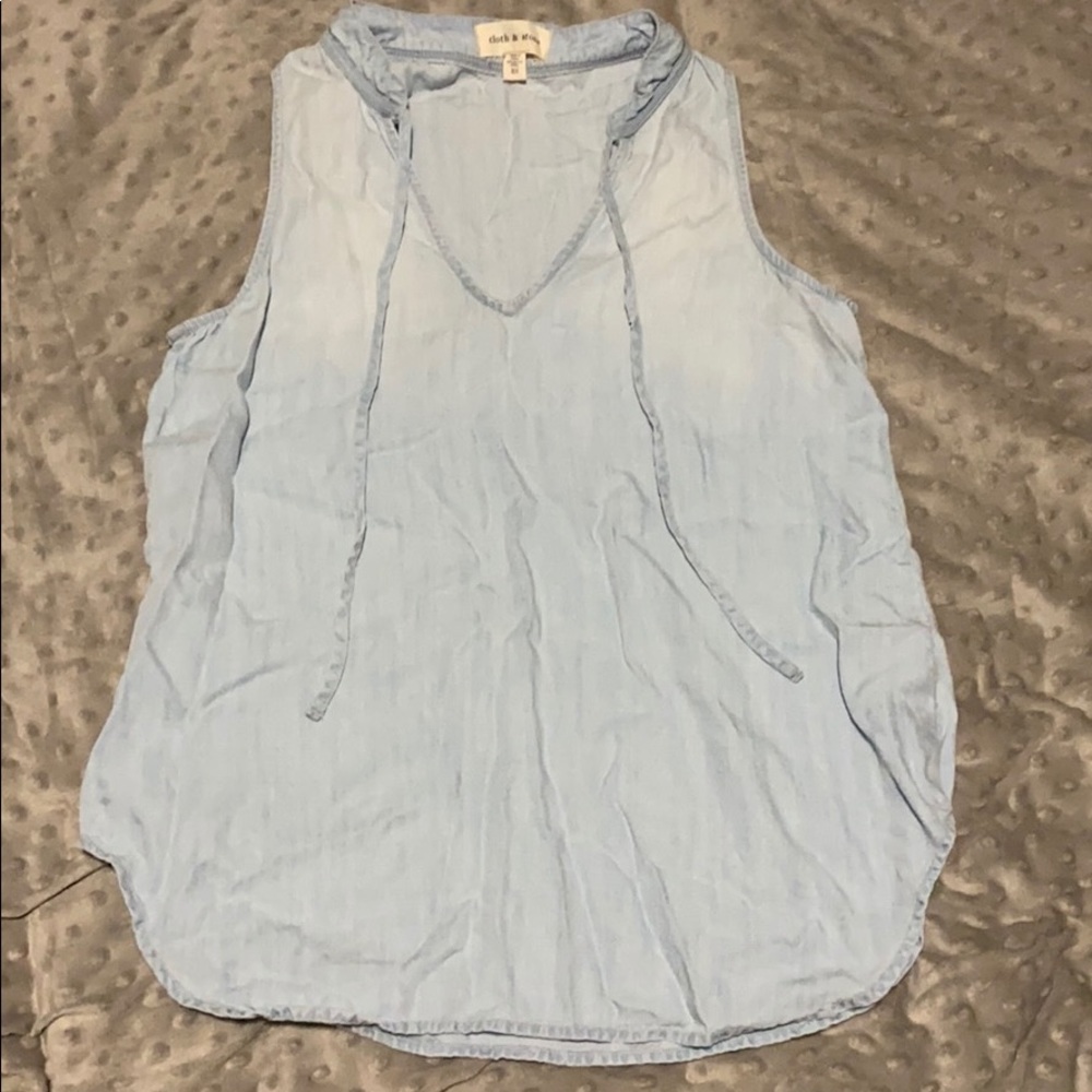 Cloth and stone jean tank!